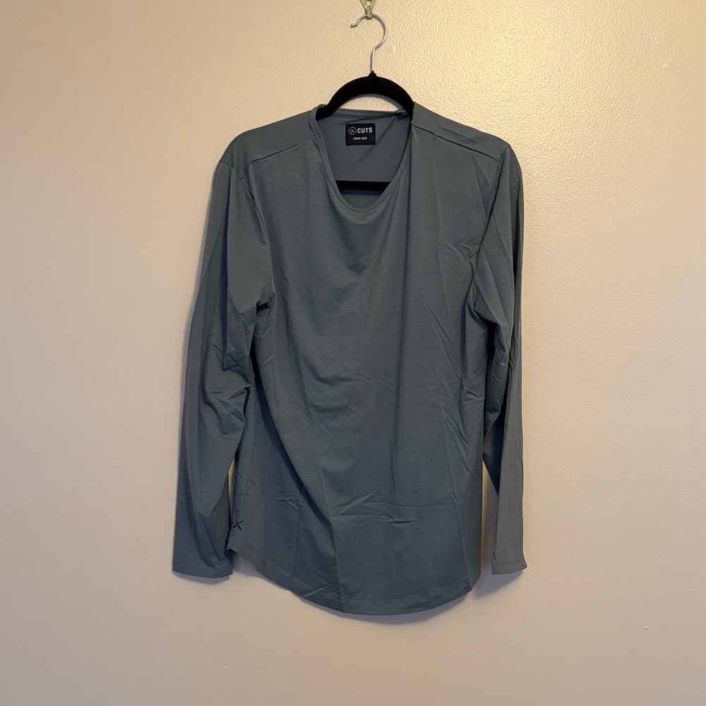 Cuts Clothing Men's Slate Long Sleeve Shirt
